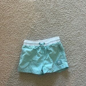 Zara Turquoise Swim shorts